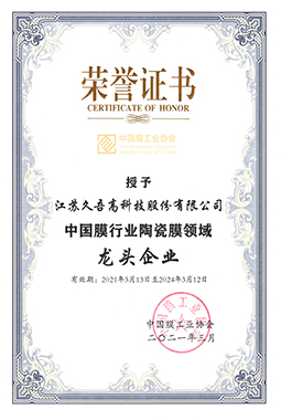 中國膜行業91视频黄片版領域龍頭企業