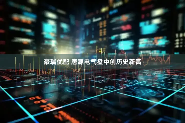 豪瑞优配 唐源电气盘中创历史新高